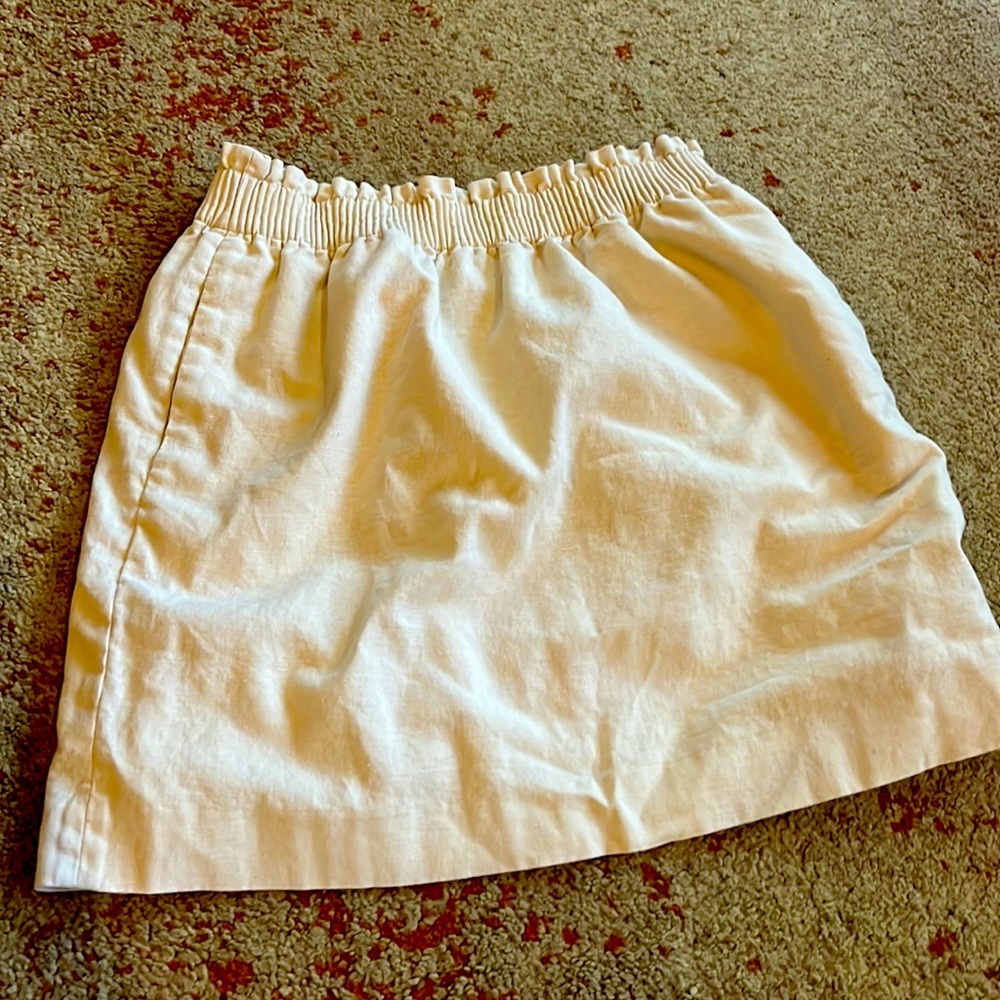 J crew size 4 skirt . Never worn